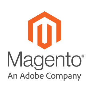 Logo Magento Adobe Company - Y1 ist Magento-Agentur, Entwicklung und Support